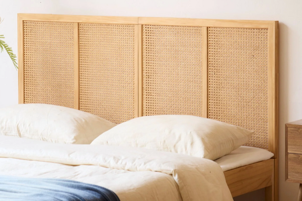 Chambre Nordlys Tête de lit cannage