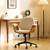 Chaises de bureau en bouclette