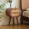 Tables de chevet en rotin