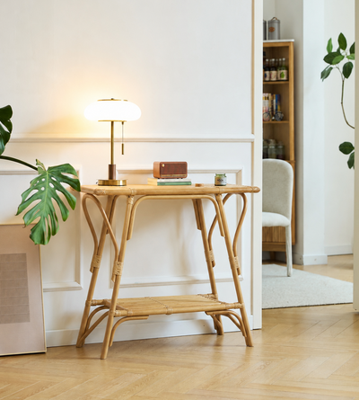 NUHA - Console en rotin naturel