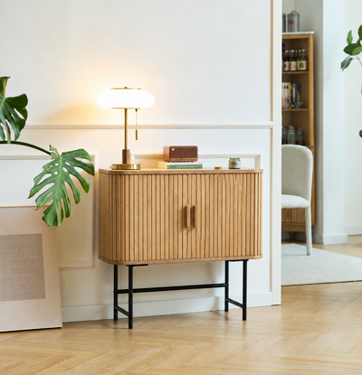 SAITA - Buffet 2 portes en bois et metal