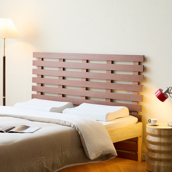 SOROYA - Tête de lit 160 en bois finition noyer