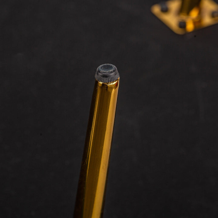 Fauteuil de salon en métal et velours vert